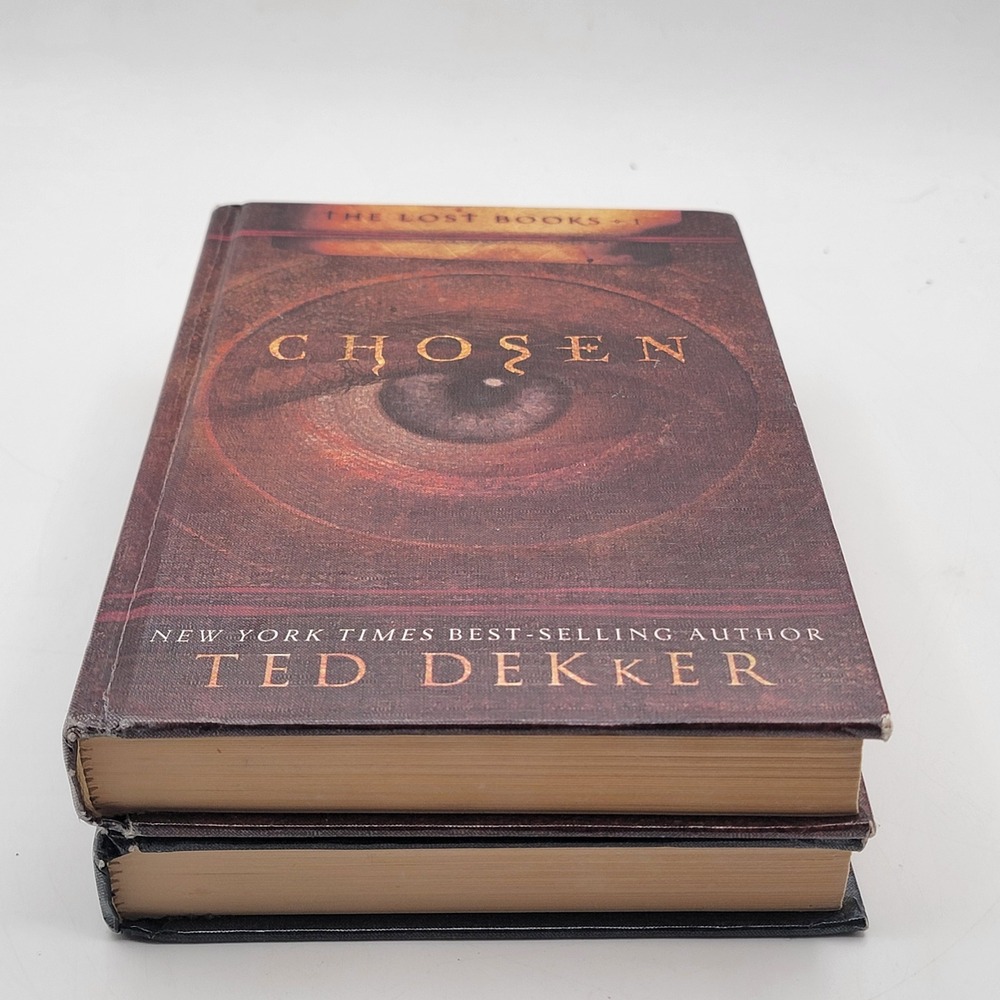 Ted Dekker The Lost Books Chosen Infidel Hardcover 1st Edition Fantasy Set Good - Picture 2 of 16
